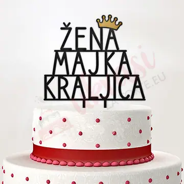 Toper Žena Majka Kraljica v2
