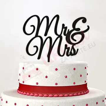Toper za Vjenčanje Mr and Mrs 2