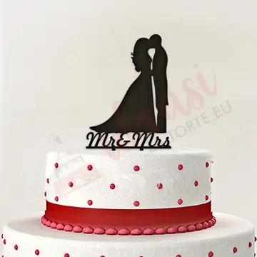 Toper Za Tortu Mr And Mrs Kiss