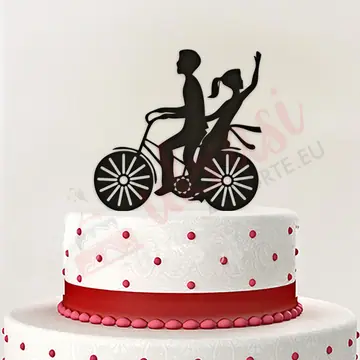 Toper Za Tortu Wedding Bike v2