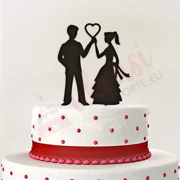Toper Za Tortu Wedding Heart
