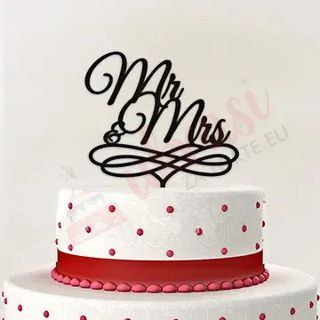 Toper Za Tortu Mr And Mrs 3
