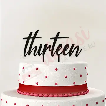 Toper Za Tortu Thirteen
