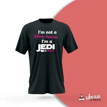 Majica I'm a Jedi Crna