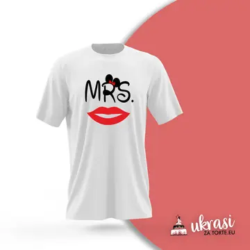 Majica Mrs Minnie Bijela