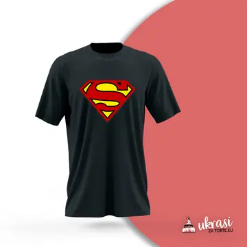 Majica Superman Crna
