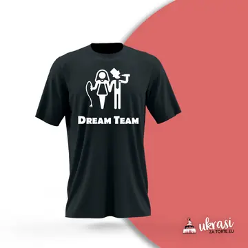Majica Dream Team Crna
