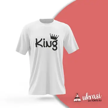 Majica King Bijela