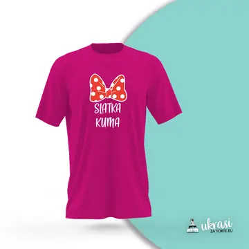 Majica Slatka Kuma Roza