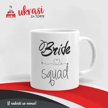Bijela Šalica Bride Squad
