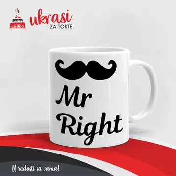 Bijela Šalica Mr Right