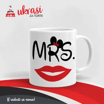 Bijela Šalica Mrs Minnie