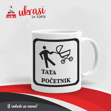 Bijela Šalica Tata Početnik