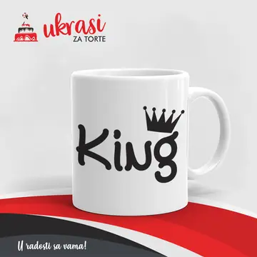 Bijela Šalica Happy King