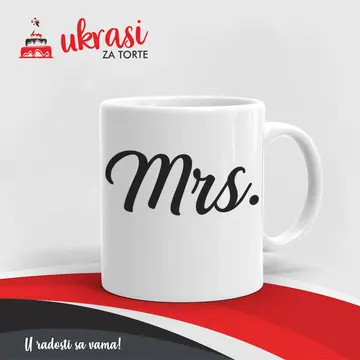 Bijela Šalica Mrs Cool