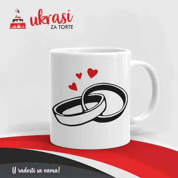 Bijela Šalica Wedding Rings