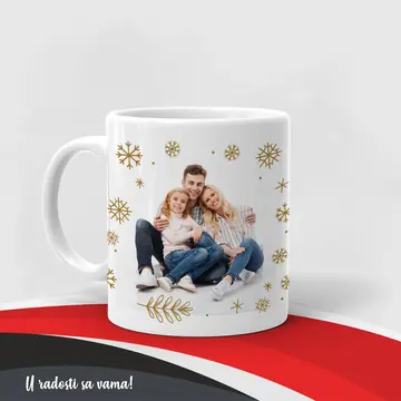 Šalica Sretan Božić Sa Fotografijom