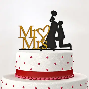 Toper Mr Mrs Kiss Sa Šljokicama