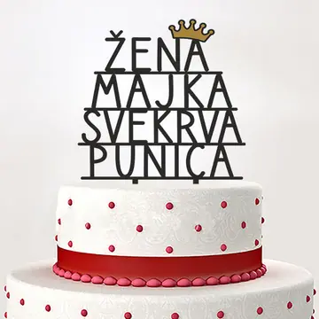 Toper Žena Majka Svekrva Punica