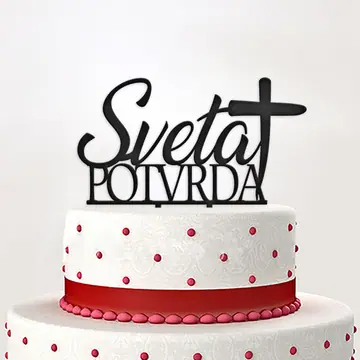 Toper Sveta Potvrda Sa Križem
