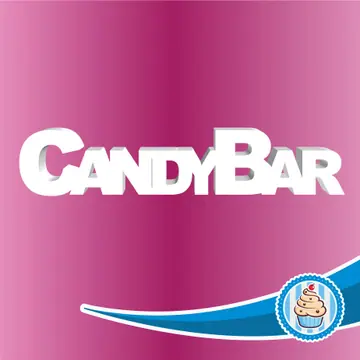 Natpis od stiropora Candy Bar