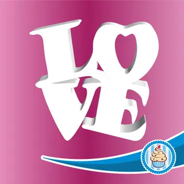 Natpis od stiropora LOVE dekorativni