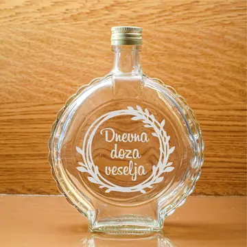 Staklena čutura dnevna doza veselja