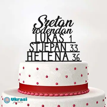 Toper sretan rođendan više imena