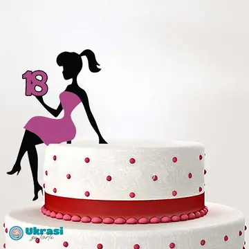 Toper Za Tortu Lady Elegant