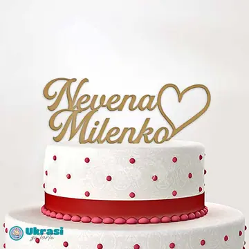 Toper mladenci imena sa srcem