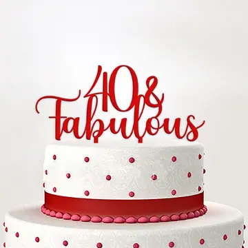 Topper 40 & fabulous