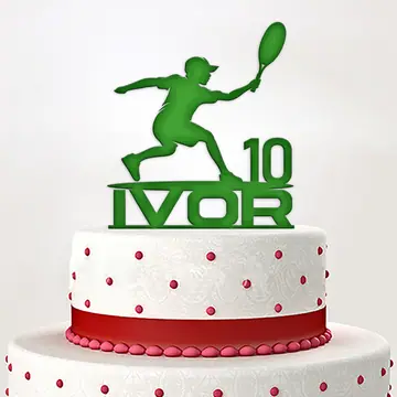 Topper sretan rođendan tenis
