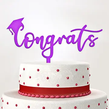 Toper diploma congrats