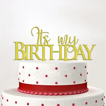 Toper It's my birthday