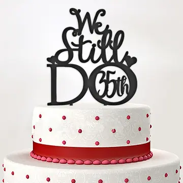Cake topper we still do
