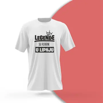 Rođendanska majica Legende si rođene