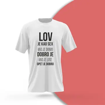 Rođendanska majica Lovac
