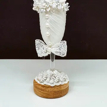 Vjenčana čaša za šampanjac Elegant Bride
