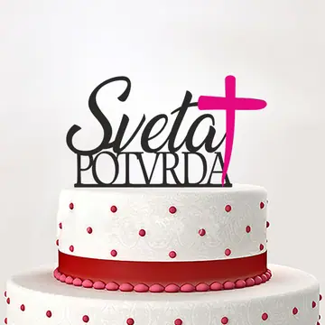 Toper sveta Potvrda sa križem u dvije boje