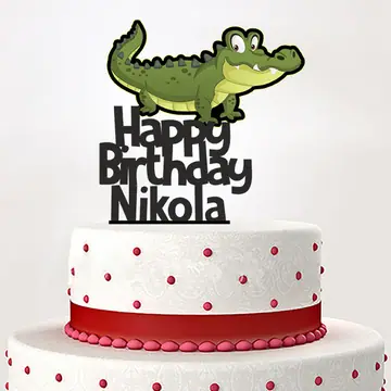 Toper happy birthday sa krokodilom