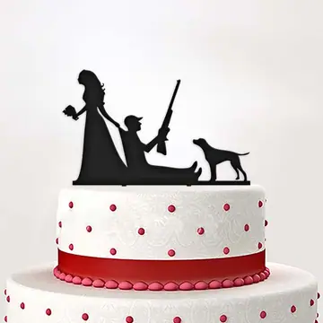 Wedding toper the hunt is over