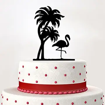 Toper tropik flamingo