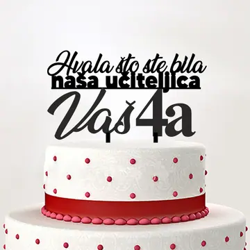 Toper hvala što ste bili naša učiteljica