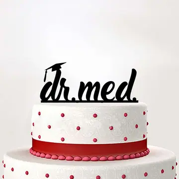 Toper za tortu titula dr. med.