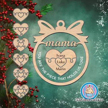 Personalizirana Božićne Kugle Sa Imenom 13