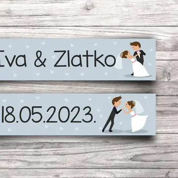 Svadbene auto tablice Wedding day