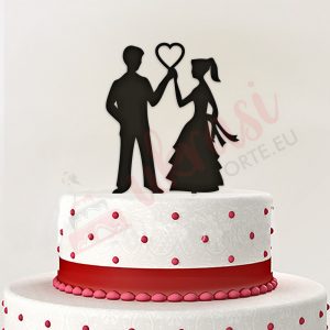 Toper Za Tortu Wedding Heart