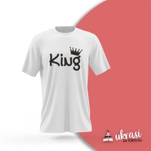 Majica King Bijela