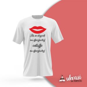 Majica Djevojačka Tajna Bijela