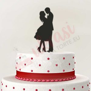 Toper Za Tortu Desire Crna